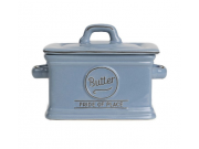 Pride of Place Butter Dish BLUE (L135 x W97 x H100mm / 5.3 x 3.8 x 3.9")	